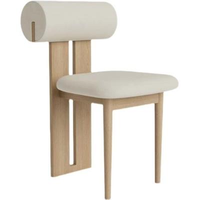 China Material de cubierta de terciopelo / lana de cordero asiento blando silla de comedor silla para el hogar muebles salón y hotel diseño de muestra moderna en venta