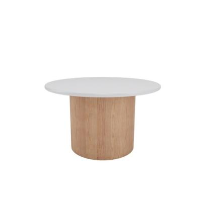 China NO Mesa de comedor de madera redonda plegada para comedor moderno Muebles de sala de estar Muebles para el hogar en venta