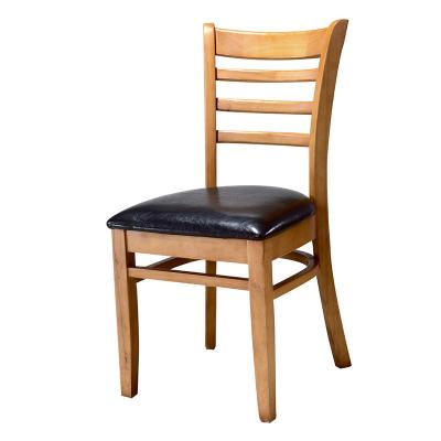 China Modern Solid Wooden Chairs for Restaurant Design Style Modern NO Folded for sale