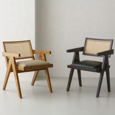 China Specific Dining Chair Design Home Furniture Rattan Chair with Mail Packing and Upholstered Solid Wood for sale