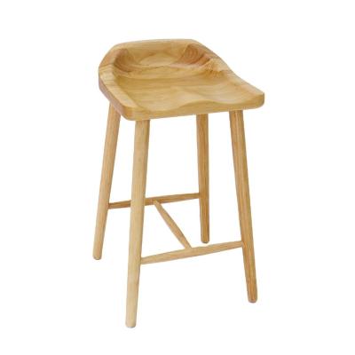 China Solid Wood Bar Chair for Home Bar and Home Furniture in Nordic Style Mail Packing Y for sale