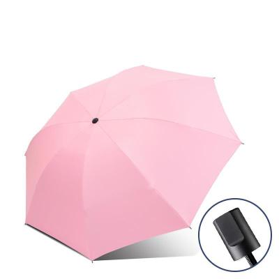 China China Contemporary Product Manual Custom Logo Printing Cheap Advertising 3 Times Umbrella for sale