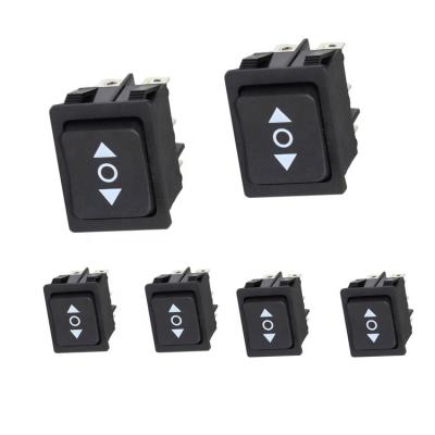 China KCD2 AC ON-OFF 16A 125V 15A 250V T85 DPST 4 Pins 2 Position ON Red Light Boat Illuminated Rocker Switch for sale