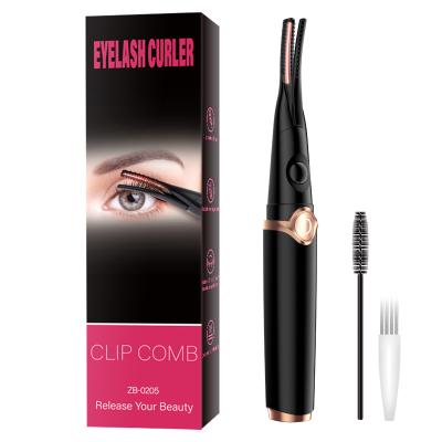 China Wholesale high quality black electric curler factory automatic heating eyelash curler direct EYELASH PASSIONATE for sale