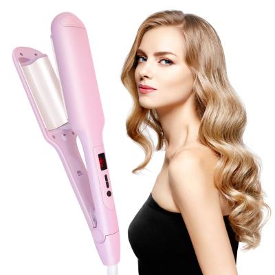 China New Modern Three-tube Hair Curler Thermostat Three-tube Hair Curler Crystal Display Egg Roll Stick Liquid for sale