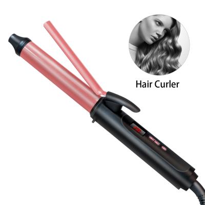 China 2021 New Arrival Professional Electric Hair Curlers LCD Automatic Curling Hair Curler For Long Hair Curling for sale