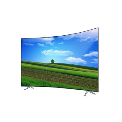 China 55 Inch Hotel TV LED Curved 4k UHD TV Curved Smart TV for sale