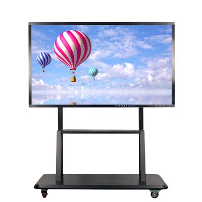 China Hotel TV 100 Inch 4k Interactive Flat Panel Interactive Whiteboard Can Touch Screen All In One Pc for sale