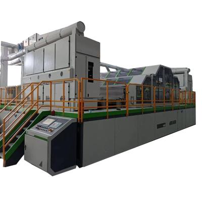 China Advertising Company China Made Natural Fiber Wadding Linen Silk Spunlace Nonwoven Fabric Making Machine for sale