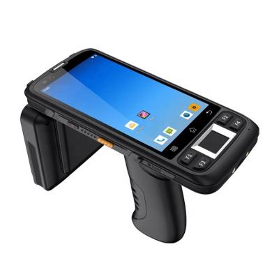 China 4G Smartphone POS Reader 1D 2D Scanner Barcode Data Collector UHF RFID Android PDAS Terminal UHF for sale