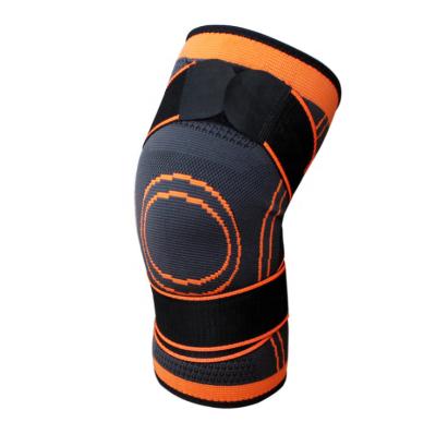 China Breathable Adjustable Elasticity Sports Knee Pads Knee Protector Pressurized Elastic Kneepad Support Fitness Gear Basketball Volleyball Brace Sports Accessories for sale