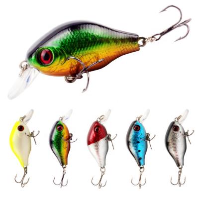 China ABS Fishing Lure Molds Hard Plastic Fishing Lure Mini Trout Lipless Crankbait Sublimation Fishing Lure for sale