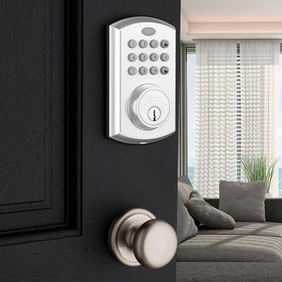 China Download Records Electronic Deadbolt Keyless Entry Keypad Door Lock Electronic Automatic Lock for sale