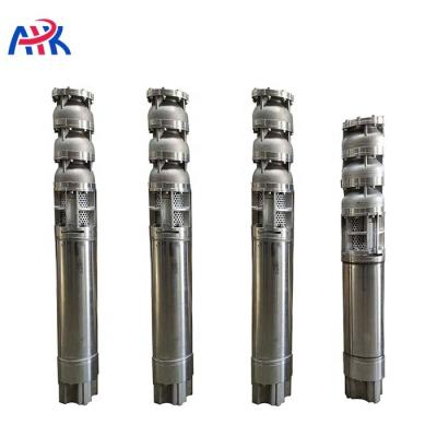 China Corrosive Resisitant 20hp 100 120hp 200m horsepower 3 phase pump electric sea water multistage submersible pump for deep well for sale