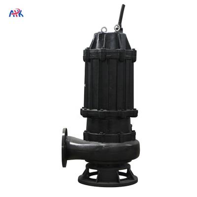 China Boilers 10hp 15hp 20hp 25hp 30hp 75hp WQ 3phase Industrial Electric Motor Sewage Sewage Aquarium Submersible Pump for sale