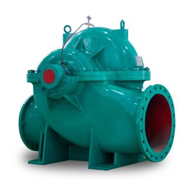 China Commercial Single Stage Double Suction Horizontal Split Case Large Capacity Buildings Centrifugal Water Pump for sale