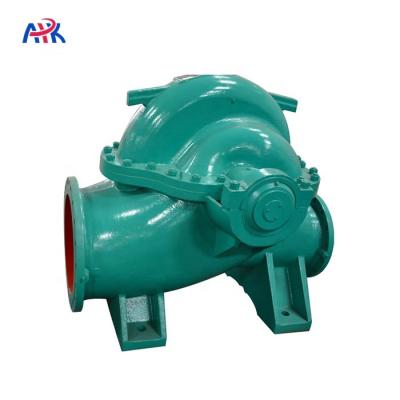 China Drinking Water Treatment Double Suction Casing Horizontal Centrifugal Cast Iron Axially Split Case Water Irrigation Pump For Farm for sale