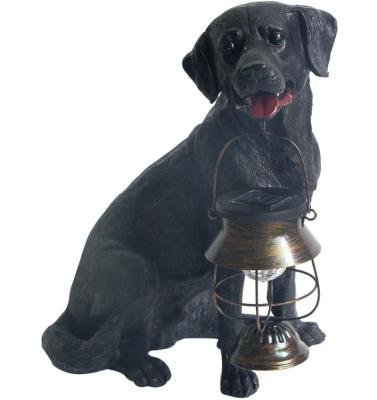 China Large Garden Solar Powered Dog Hanging Light Solar Light for sale