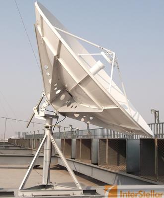 China 3.7m C Band Earth Station Antenna / Satellite Communication Antenna for sale