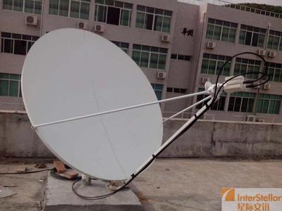 Chine antenne de bande de 1.8m Ku, antenne de communication par satellites de station terrestre à vendre