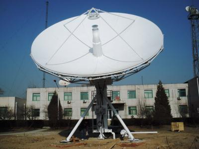 China antena de satélite de la banda de los 6.2m C/ku, estación terrestre de los 6.2m c/ku, antena parabólica de rx/tx en venta