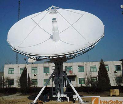 China 6.2m RX / TX Satellite Antenna, C Band Dish, Satellite Communication Solution for sale