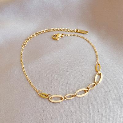 China New retro simple hollow circle superimposed hand decoration romantic personalized very simple bracelet for sale