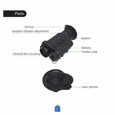 Cina Helmet Mounted 640 * 512 High Resolution Single Barrel Infrared Thermal Imaging in vendita