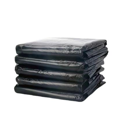 China Wholesale Disposable Heavy Duty Biodegradable Black Plastic Garbage Bag Garbage Bag Waste Bag Large for sale