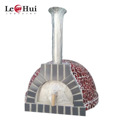 China Hotels Wood Fired Pizza Oven Kitchen Tools Brick Oven Wood Pizza Oven Custom Made Pizza Oven For Sale for sale