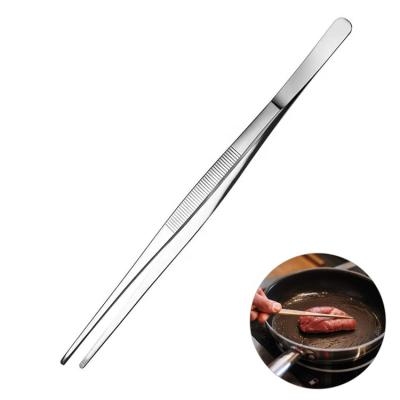 China Jinhaiyue Stainless Steel 30cm Length 12inch Length 12inch Super High Quality Meat BBQ Clip Easily Cleaned for sale