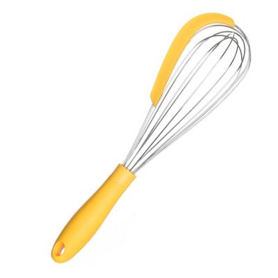 China JinHaiYue 12inch Stainless Steel Kitchen Hand Power Egg Beater Viable Beater for sale