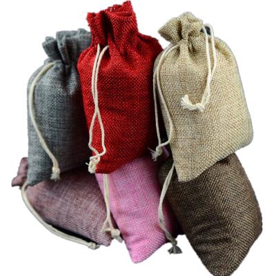 China To Multicolor Storage Pendant In Stock Custom Wholesale Canvas Jewelry Candy Storage Pouch Accessory Bag for sale