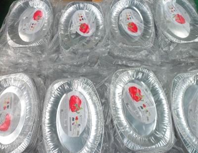 China Half Deep Pan/Dish/Food Foil Dish for sale