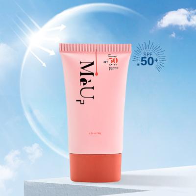 China Natural Moisturizer OEM Sun Screen Lotion Face Body Burn Whitening Moisturizer Sun Protect Block SPF 50 Sunscreen Cream for sale