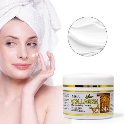 China Peel Revitalizer 100ml Natural Anti Aging Cosmetics Skin Care Acne Skin Care Whitening Moisturizing 24k Collagen Face Cream for sale