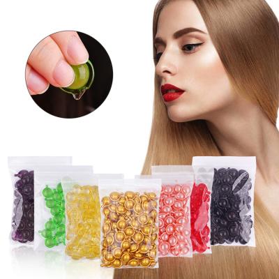 China Color-protecting good price good hair oil capsule gel hair care soft oil serum for all hair types for sale