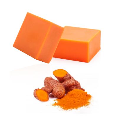 China Wholesale Custom Turmeric Base Cleansing Handmade Soap For Skin Whitening Care Natural Formula Organic Handmade Bar Soap for sale