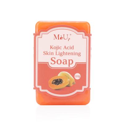 China Wholesale Private Label Kojic Acid Soap Base Cleansing Natural Herbal Extract Moisturizing and Nourishing Whitening Handmade Soap for sale