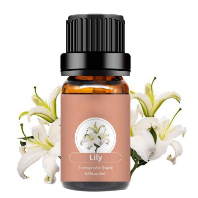 China Skin Revitalizer 10ml GPMC Certified Private Label 100% Pure Natural Factory Lily Essential Body Oil for sale