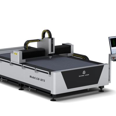 China SERVO-MOTOR 1500w 3000w 6000w Fiber Laser Cutting Machine For Metal Sheet 1530  2040 Fast Cutting for sale