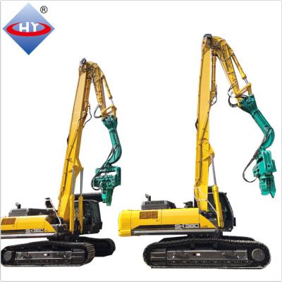 China Machinery Repair Shops Long Excavator 40-45ton 15.8-Meter Pile Driving Arm Has 15-Meter Pile Driving Depth for sale