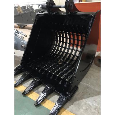 China Building Material Stores Excavator Screening Bucket Skeleton Bucket Strainer Bucket for sale