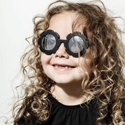 China Lovely Candy Color Fashion Sun Glasses Flower Glasses UV Protection Sunglasses Cute Girls Multi Anti-UV Kids for sale