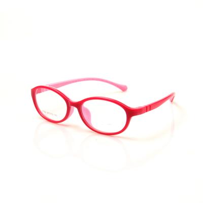 China Wholesale Clear Daily Life Silicone Healthy Kids Glass Kids Optical Eye Glasses Sights for sale