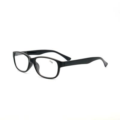 China Retractable Hot Selling Simple and Lightweight Oval Plastic Women Reading Glass Frame Reading Glasses for sale