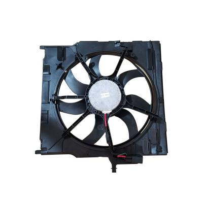 China High Quality Black 850W Radiator Cooling Fan For BMW X5 X6 E70 E71 Car Auto Parts OEM 17428618242 17427616104 80*73*18 for sale