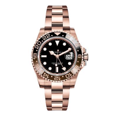 China Cheapest Hot Selling Power Caliber Automatic Date 42 Hour GMT Ceramic Bezel MASTER Automatic Mechanical Reserve Waterproof 20 Bar II 126715 for sale