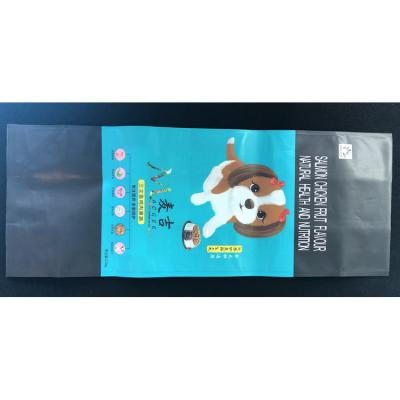 China Hot New Products Moisture Proof Pet Bags Reusable Degradable Ziplock Pouch Dog Food Packaging Bag for sale