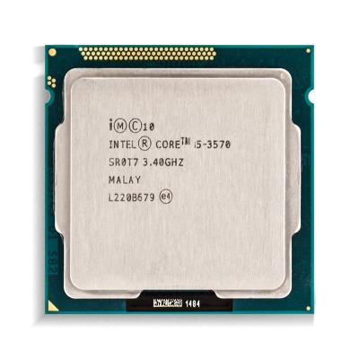 China Desktop i5 i7 3570 2300 2400 2500 3330 3450 3470 2300 2600 3770 desktop cpu processor LGA socket core 1155 3.4GHz for sale